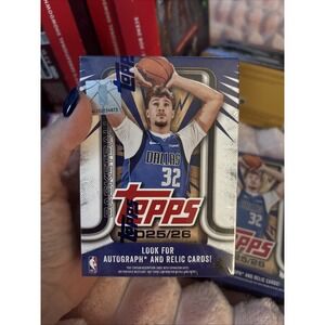 2025/26 Topps Basketball Blaster Box NBA - Factory Sealed